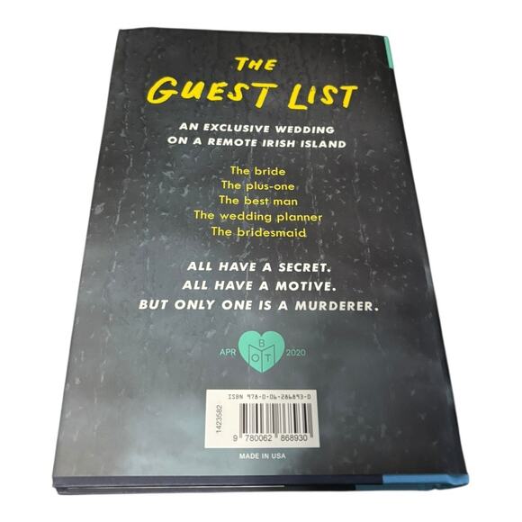 The Guest List: A Novel by Lucy Foley BOTM Edition - Picture 2 of 2